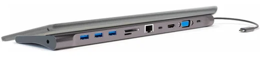 4Smarts Universele 11-in-1 Hub met Stand Functie 100W/4K@30Hz/1080P afbeelding 5