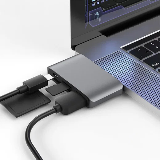 4smarts 3-in-1 Hub USB-C naar USB 3.0 / microUSB / Kaartlezer SD/TF afbeelding 5