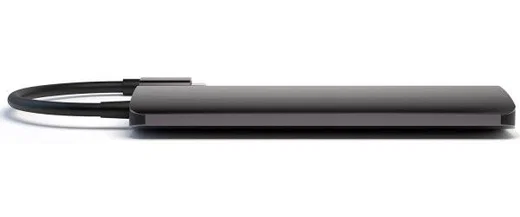 4Smarts 6-in-1 Hub USB-A / USB-C / Micro SD / SD-kaart / HDMI Grijs afbeelding 6