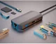 4Smarts 9-in-1 Hub LAN/USB-A/USB-C/3.5mm/SD-kaart Ingang Space Gray afbeelding 2