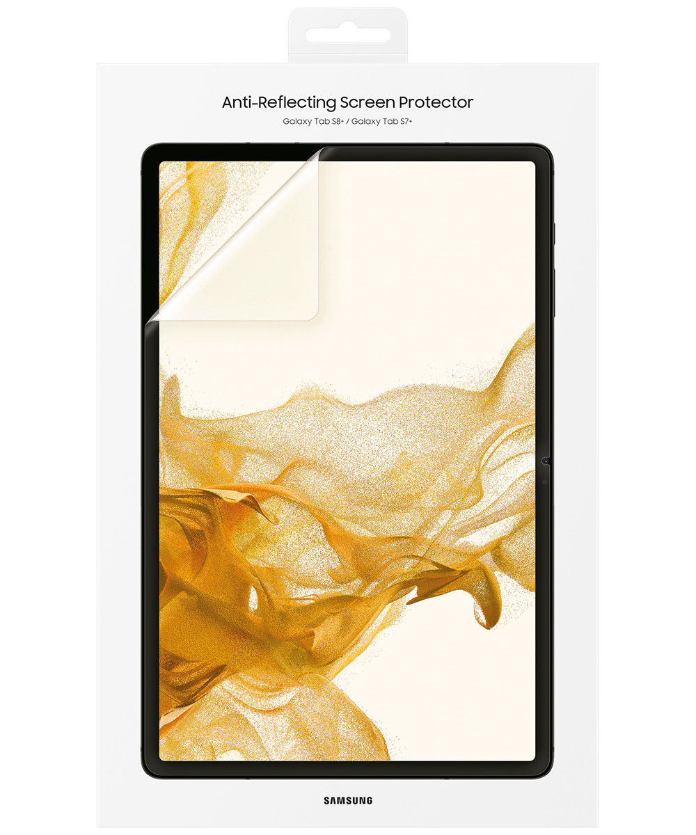 Originele Samsung Galaxy Tab S8+ / S7+ Screen Protector Display Folie afbeelding 1