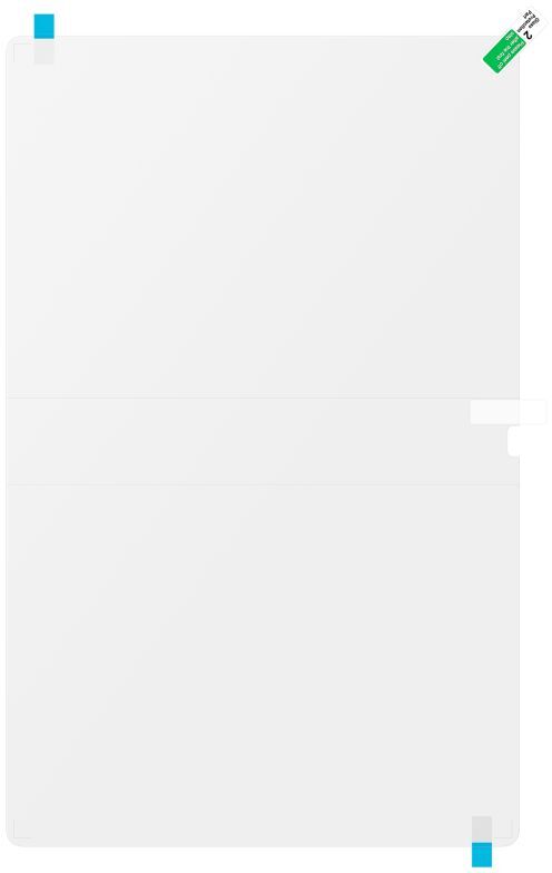 Originele Samsung Galaxy Tab S8 Ultra Screen Protector Display Folie afbeelding 3