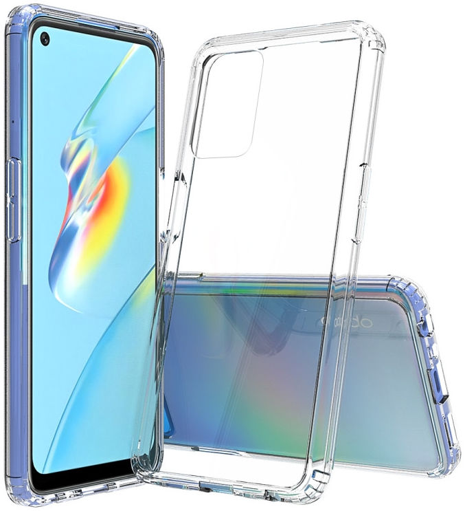 Oppo A16 / A16s / Oppo A54S Hoesje Dun TPU Back Cover Transparant afbeelding 2