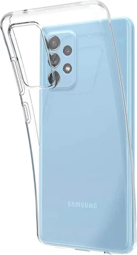Samsung Galaxy A13 4G Hoesje Dun TPU Back Cover Transparant afbeelding 1