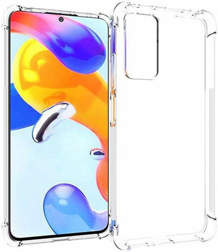 Xiaomi Redmi Note 11 Pro Hoesje Schokbestendig TPU Transparant afbeelding 1