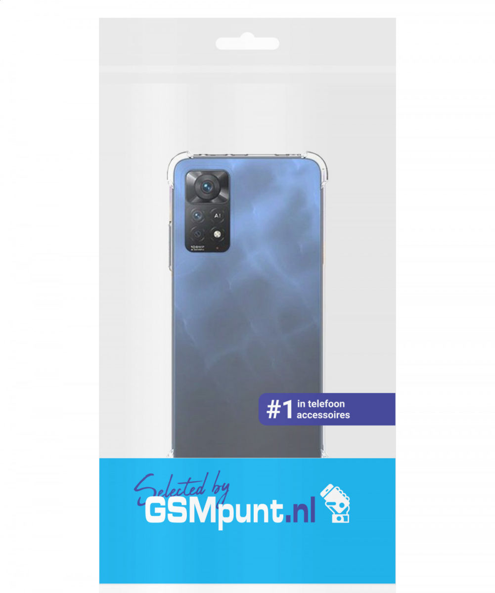 Xiaomi Redmi Note 11 Pro Hoesje Schokbestendig TPU Transparant afbeelding 10