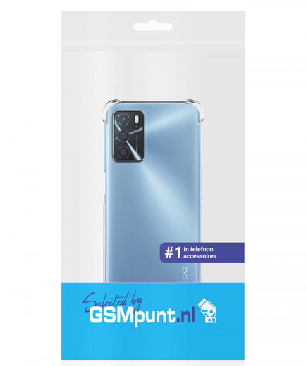 Oppo A16 / A16s / A54S Hoesje Schokbestendig en Dun TPU Transparant afbeelding 11