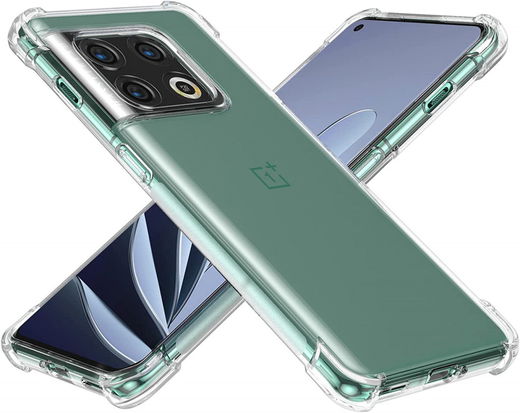 OnePlus 10 Pro Hoesje Schokbestendig en Dun TPU Transparant afbeelding 8