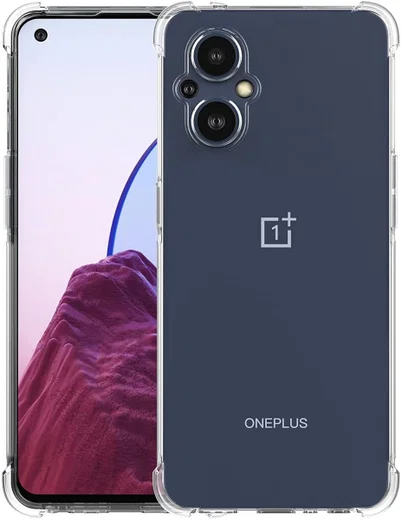 Oppo Reno 8 Lite Hoesje Schokbestendig en Dun TPU Transparant afbeelding 4