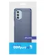 Motorola Moto G51 5G Hoesje Geborsteld TPU Back Cover Blauw afbeelding 2