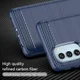 Motorola Moto G51 5G Hoesje Geborsteld TPU Back Cover Blauw afbeelding 7