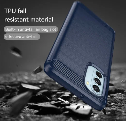 Motorola Moto G51 5G Hoesje Geborsteld TPU Back Cover Blauw afbeelding 9