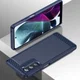 Motorola Moto G200 5G Hoesje Geborsteld TPU Back Cover Blauw afbeelding 4