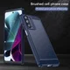 Motorola Moto G200 5G Hoesje Geborsteld TPU Back Cover Blauw afbeelding 6