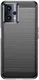Realme 9 Pro Hoesje Geborsteld TPU Back Cover Zwart afbeelding 2