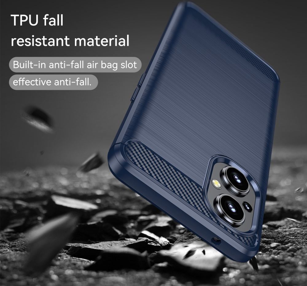 Oppo Reno 8 Lite Hoesje Geborsteld TPU Back Cover Blauw afbeelding 8