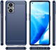 Oppo Reno 8 Lite Hoesje Geborsteld TPU Back Cover Blauw afbeelding 11