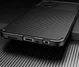 Oppo Reno 8 Lite Hoesje Siliconen Carbon TPU Back Cover Zwart afbeelding 7
