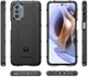 Motorola Moto G31/G41 Hoesje Shock Proof Rugged Back Cover Zwart afbeelding 2