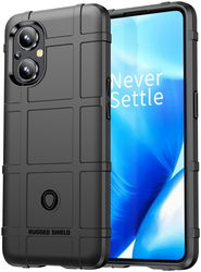 Oppo Reno 8 Lite Hoesje Shock Proof Rugged Shield Back Cover Zwart afbeelding