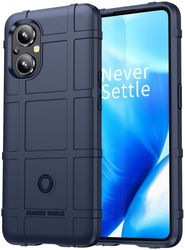 Oppo Reno 8 Lite Hoesje Shock Proof Rugged Shield Back Cover Blauw afbeelding