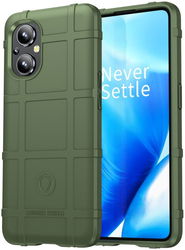 OnePlus Reno 8 Lite Hoesje Shock Proof Rugged Shield Back Cover Groen afbeelding