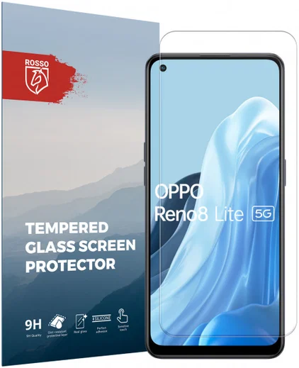 Rosso Oppo Reno 8 Lite 9H Tempered Glass Screen Protector afbeelding 1