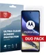 Rosso Motorola Moto G51 5G Ultra Clear Screen Protector Duo Pack afbeelding 1
