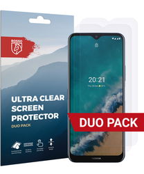 Rosso Nokia G50 5G Ultra Clear Screen Protector Duo Pack afbeelding