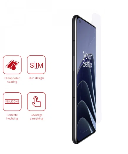 Rosso OnePlus 10 Pro Screen Protector Ultra Clear Duo Pack afbeelding 2