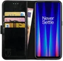 Rosso Element OnePlus Nord CE 2 5G  Hoesje Book Cover Wallet Zwart
