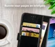 Rosso Element Oppo Reno 8 Lite Hoesje Book Cover Wallet Zwart afbeelding 6
