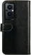 Rosso Element Oppo Reno 8 Lite Hoesje Book Cover Wallet Zwart afbeelding 2