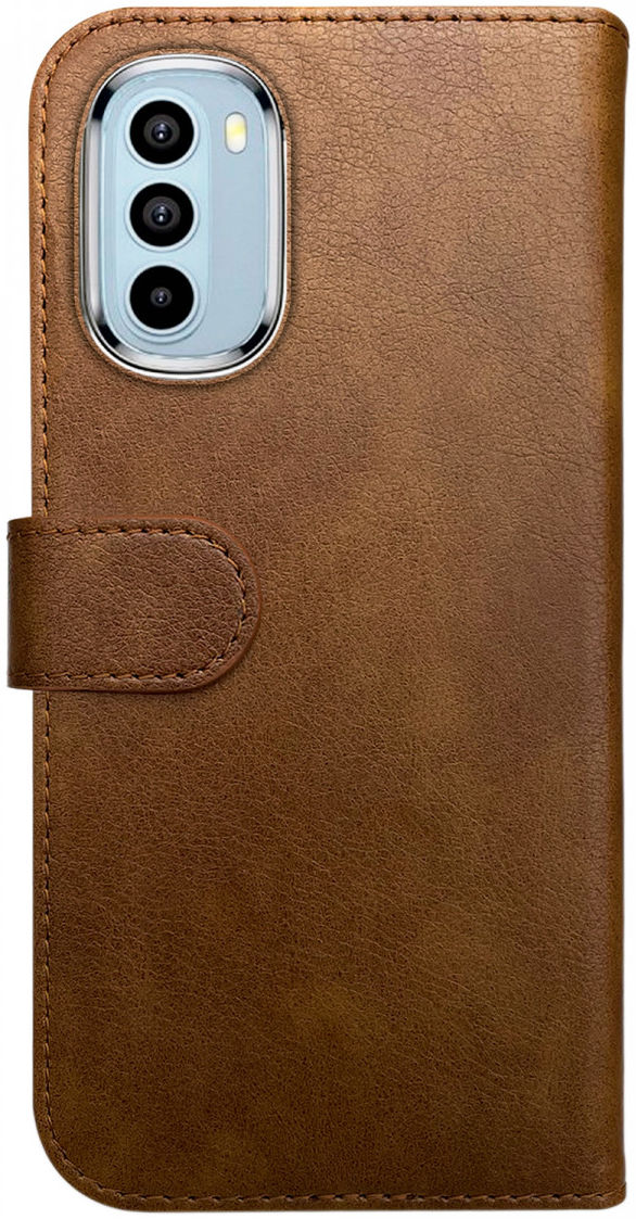 Rosso Element Motorola Moto G31 / G41 Hoesje Book Cover Wallet Bruin afbeelding 2