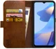 Rosso Element Oppo A16 / A16s / A54s Hoesje Book Cover Wallet Bruin afbeelding 1