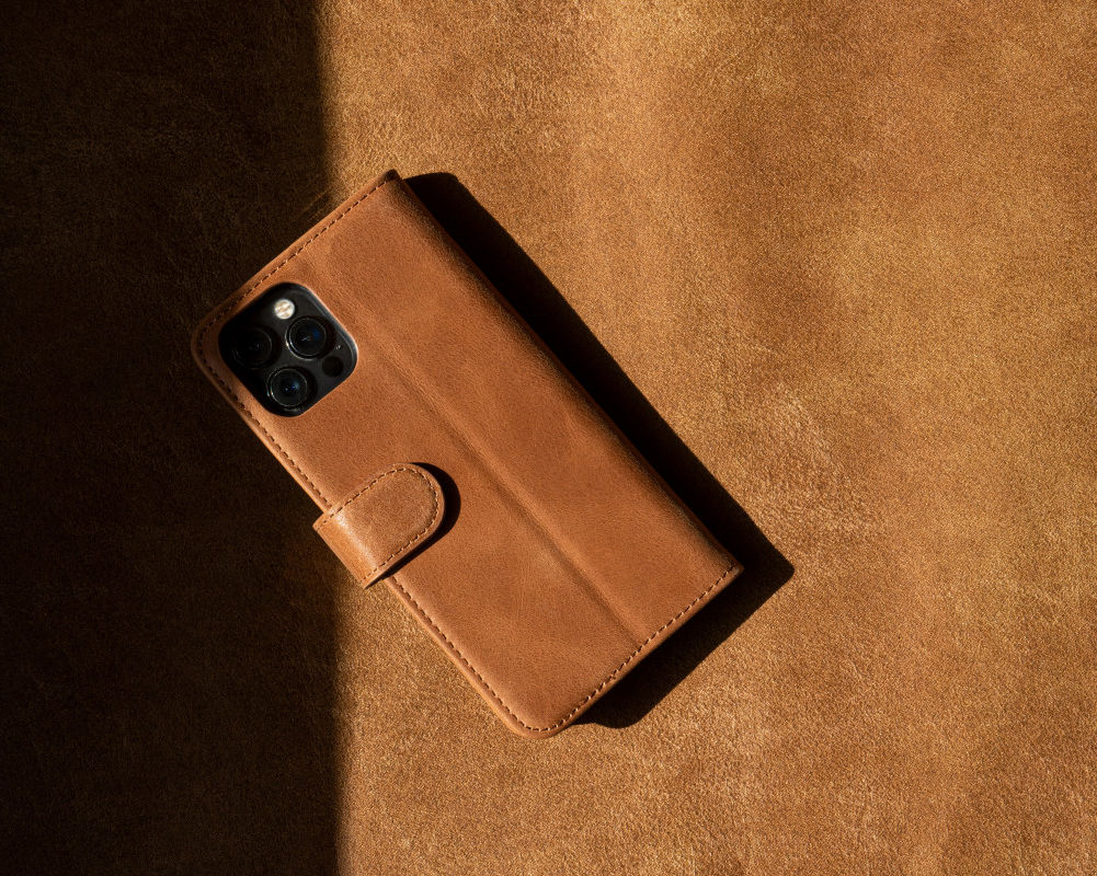 Rosso Element OnePlus 10 Pro Hoesje Book Cover Wallet Bruin afbeelding 8