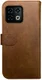 Rosso Element OnePlus 10 Pro Hoesje Book Cover Wallet Bruin afbeelding 2