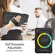 Samsung Galaxy Tab S8 Hoes met Screen Protector en Handriem Zwart afbeelding 5
