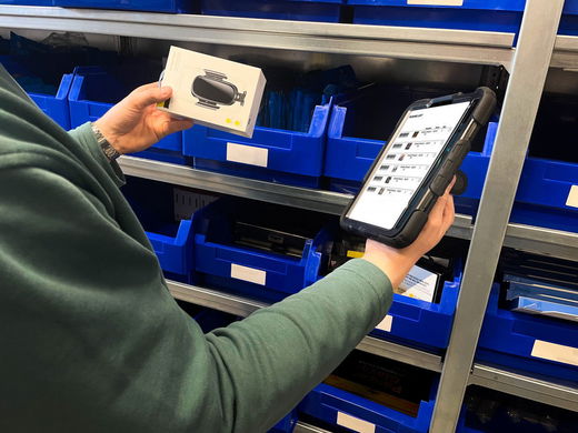 Samsung Galaxy Tab S7+ / S8+ Hoes met Screen Protector en Handriem Zwart afbeelding 7