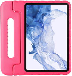 Samsung Galaxy Tab S8 / S7 Kinder Tablethoes met Handvat Roze afbeelding