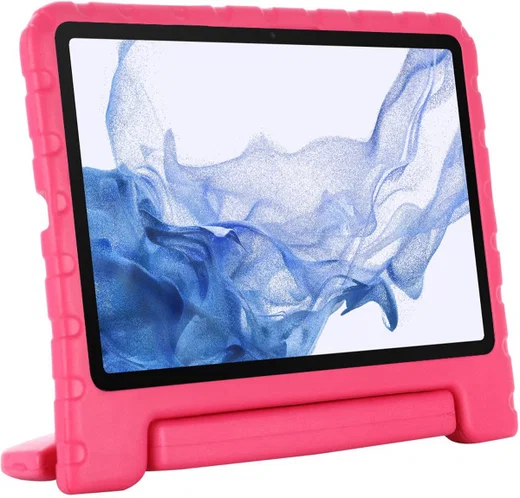 Samsung Galaxy Tab S8 / S7 Kinder Tablethoes met Handvat Roze afbeelding 2