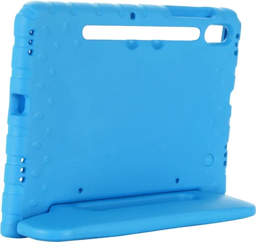 Samsung Galaxy Tab S8 / S7 Kinder Tablethoes met Handvat Blauw afbeelding 8