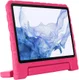 Samsung Galaxy Tab S7+/S7 FE / S8+ Kinder Tablethoes met Handvat Roze afbeelding 2