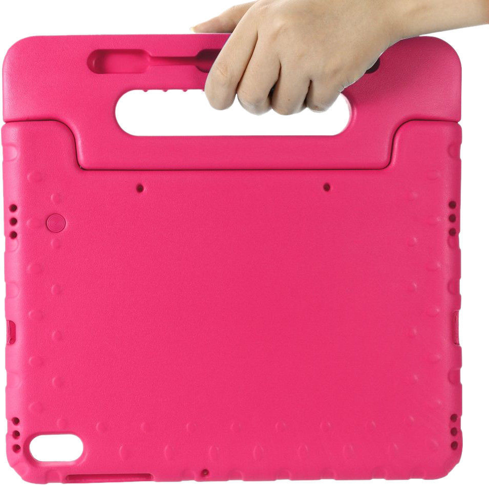 Samsung Galaxy Tab S7+/S7 FE / S8+ Kinder Tablethoes met Handvat Roze afbeelding 4