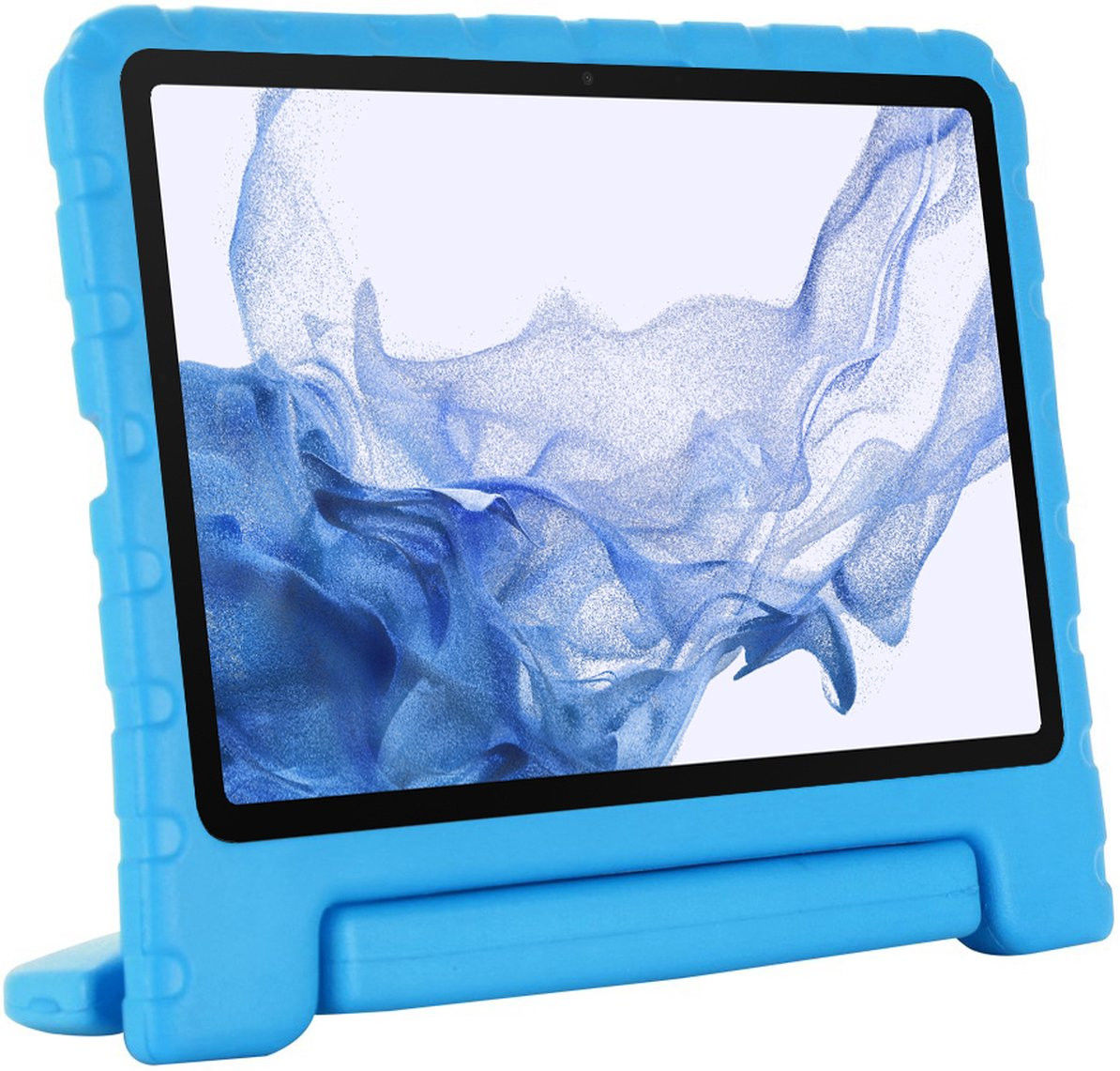 Samsung Galaxy Tab S8+ / S7+ / S7 FE Kinder Tablethoes met Handvat Blauw afbeelding 2