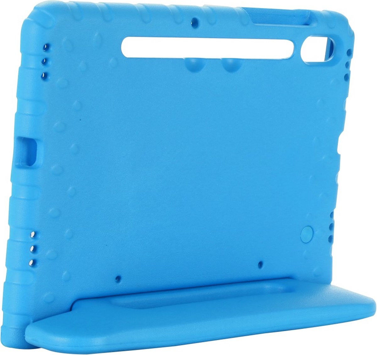 Samsung Galaxy Tab S8+ / S7+ / S7 FE Kinder Tablethoes met Handvat Blauw afbeelding 6