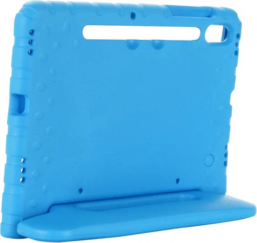 Samsung Galaxy Tab S8+ / S7+ / S7 FE Kinder Tablethoes met Handvat Blauw afbeelding 6