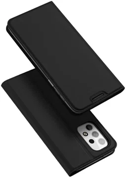 Dux Ducis Skin Pro Samsung Galaxy A23 Hoesje Portemonnee Zwart