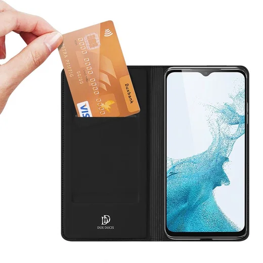 Dux Ducis Skin Pro Samsung Galaxy A23 Hoesje Portemonnee Zwart afbeelding 4