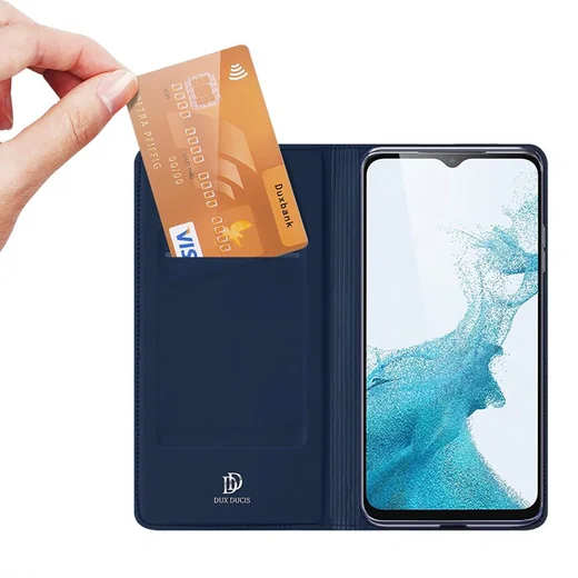 Dux Ducis Skin Pro Samsung Galaxy A23 Hoesje Portemonnee Blauw afbeelding 4